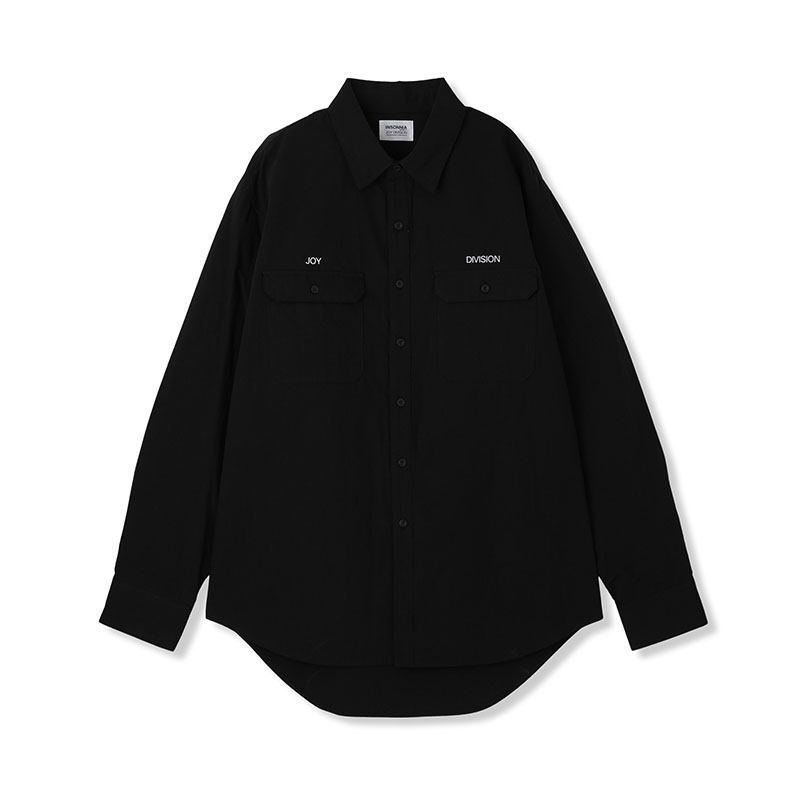 Insonnia Projects(インソニアプロジェクト)/ UNKNOWN PLEASURES LS SHIRT -BLACK-