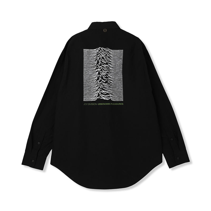 Insonnia Projects(インソニアプロジェクト)/ UNKNOWN PLEASURES LS SHIRT -BLACK-