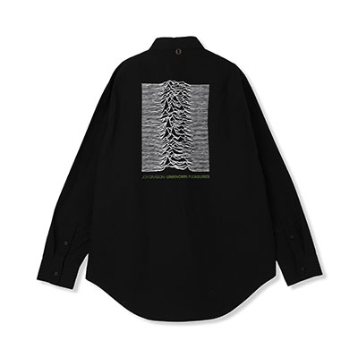 Insonnia Projects(インソニアプロジェクト)/ UNKNOWN PLEASURES LS SHIRT -BLACK-