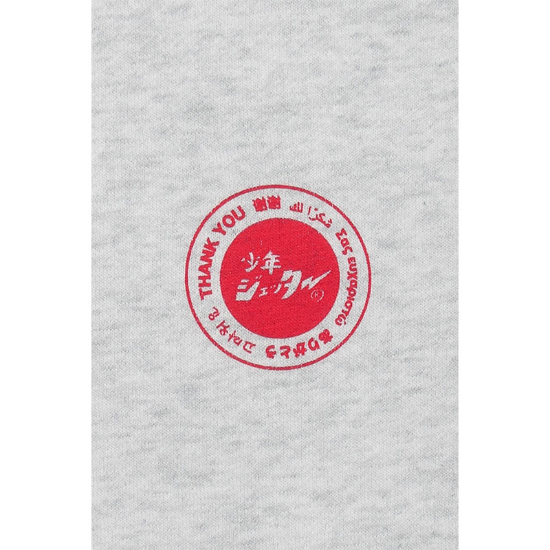 少年ジェッター(ショウネンジェッター)/ ARIGATO ZIP HOOD SW -ASH-