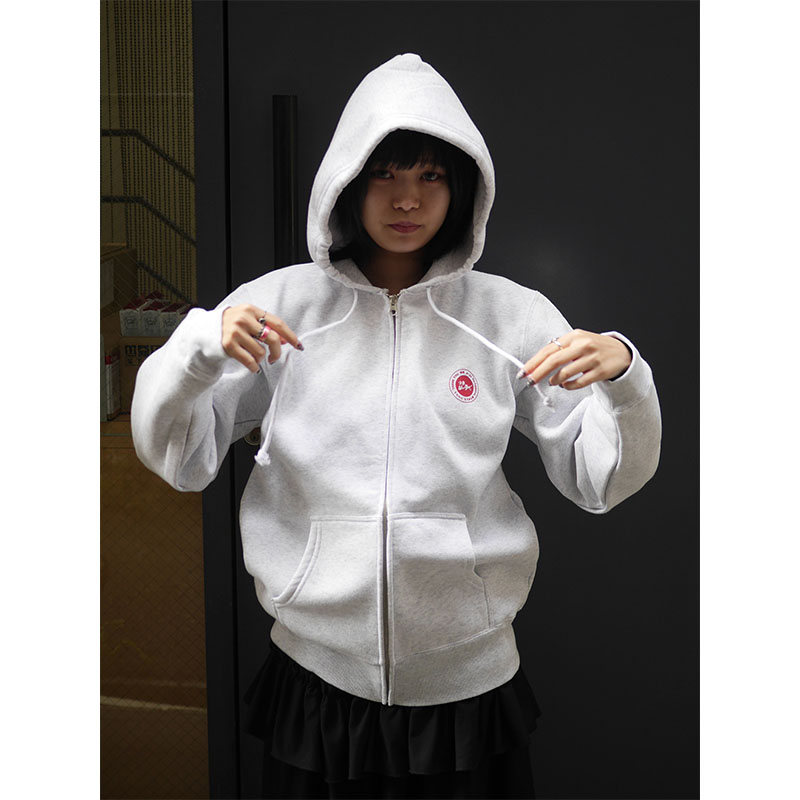 少年ジェッター(ショウネンジェッター)/ ARIGATO ZIP HOOD SW -ASH-