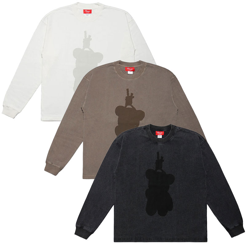 FLOWP(フロープ)/ SHADOW KUMA LS T-SHIRT -3.COLOR-