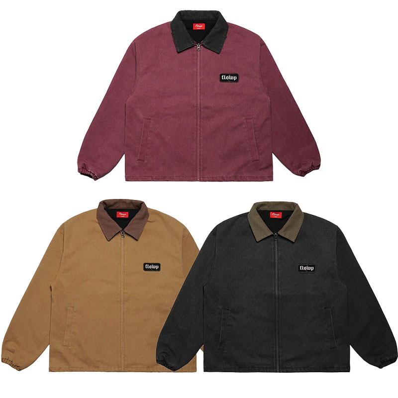 FLOWP(フロープ)/ FADE ZIP JACKET -3.COLOR-