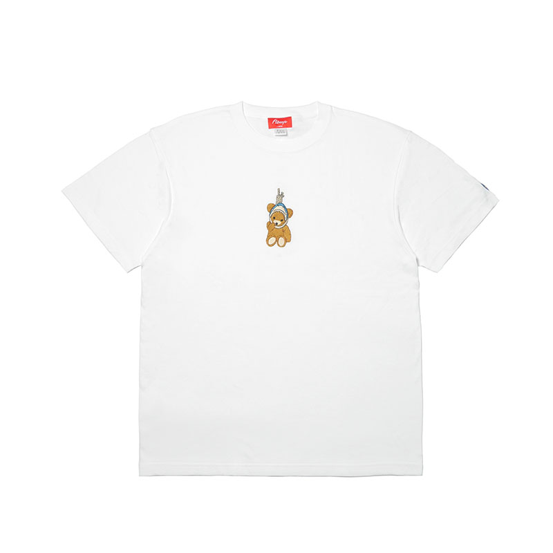 FLOWP(フロープ)/ SHARK KUMA T-SHIRT -2.COLOR-(WHITE)
