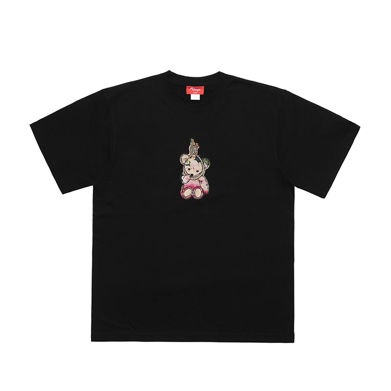 FLOWP(フロープ)/ PEONY KUMA T-SHIRT -2.COLOR-(BLACK)