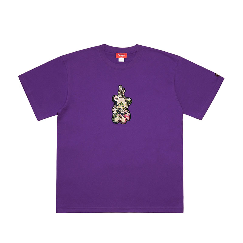 FLOWP(フロープ)/ PEONY KUMA T-SHIRT -2.COLOR-(PURPLE)