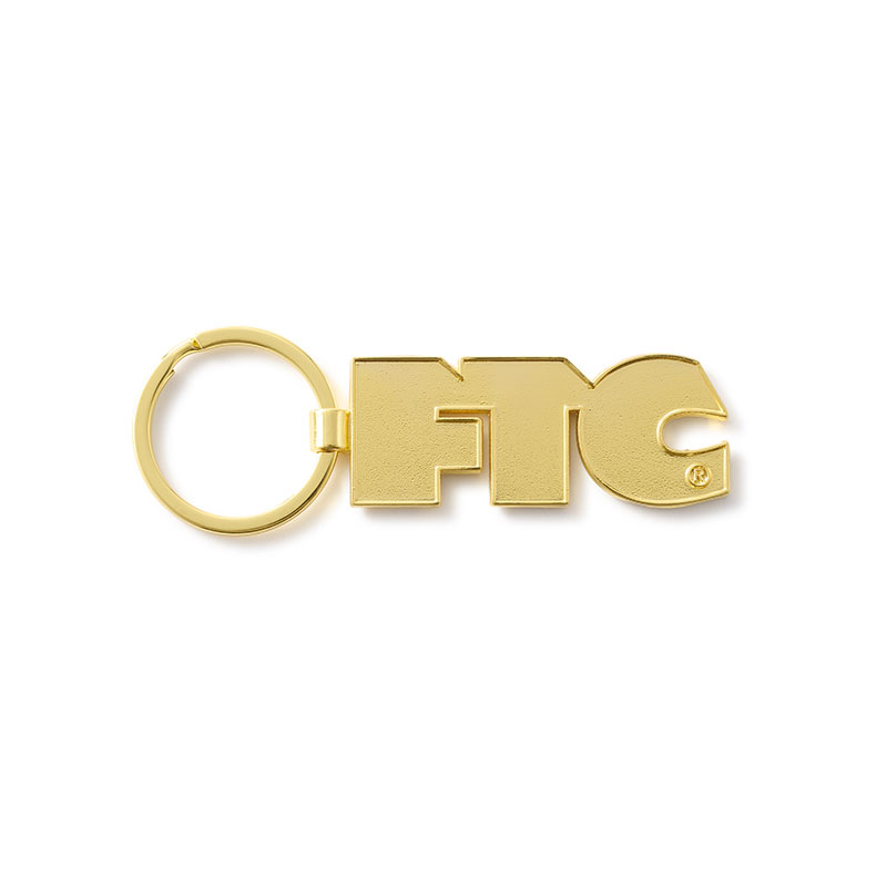 FTC(エフティーシー)/ METAL KEYCHAIN -2COLOR-(GOLD)