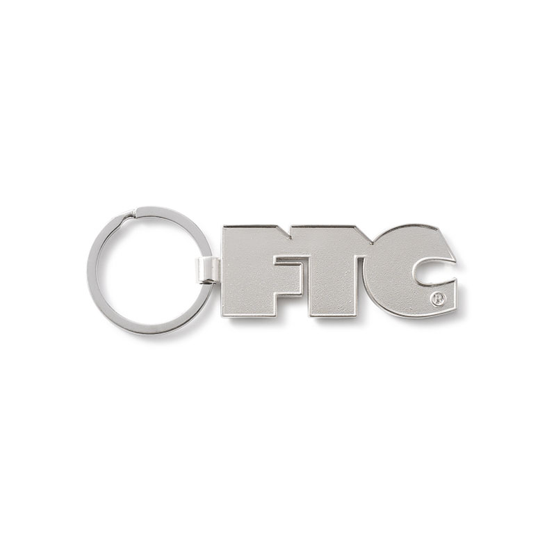 FTC(エフティーシー)/ METAL KEYCHAIN -2COLOR-(SILVER)