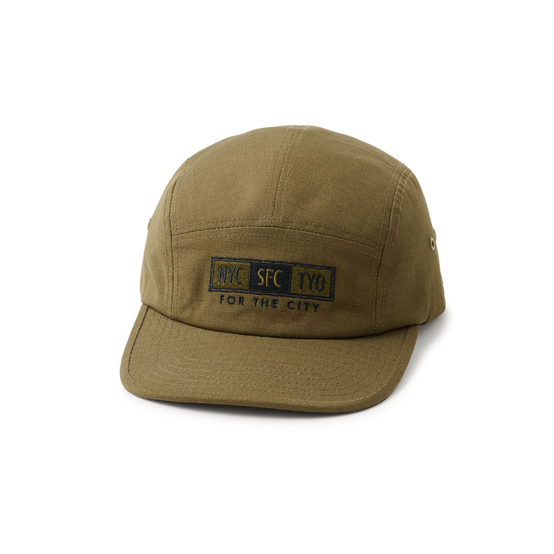 FTC(エフティーシー)/ BIG CITY CAMP CAP -3COLOR-(KHAKI)