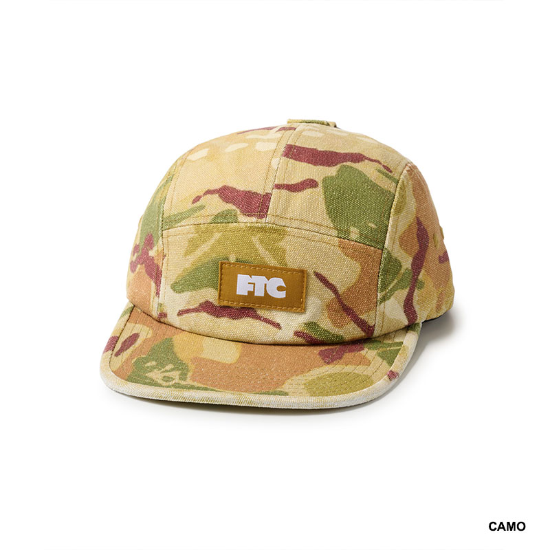 FTC(エフティーシー)/ WASHED CANVAS CAMP CAP -3COLOR-