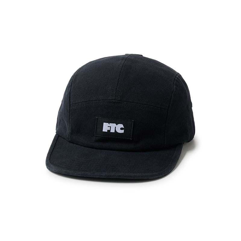 FTC(エフティーシー)/ WASHED CANVAS CAMP CAP -3COLOR-(BLACK)