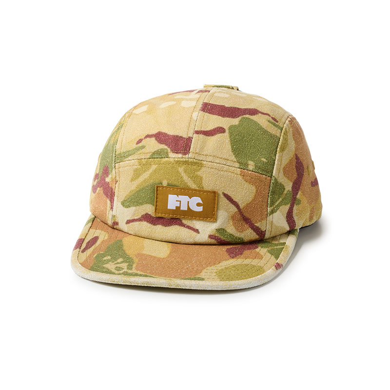 FTC(エフティーシー)/ WASHED CANVAS CAMP CAP -3COLOR-(CAMO)