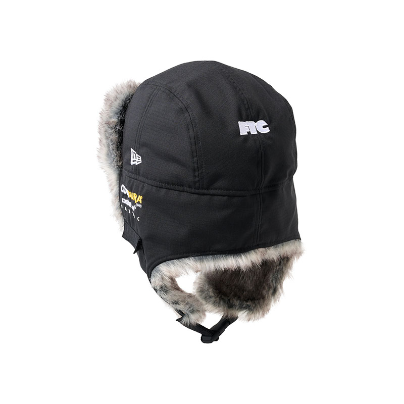 FTC(エフティーシー)/ NEWERA CORDURA TRAPPER -BLACK-