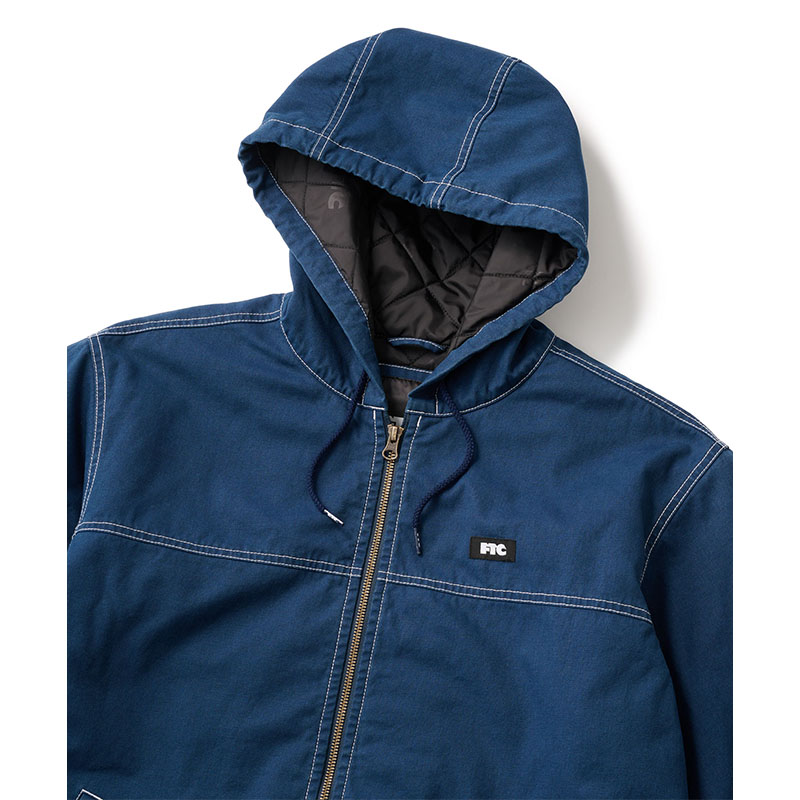 FTC(エフティーシー)/ WASHED CANVAS HOODED JACKET -3COLOR-