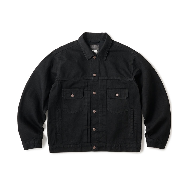 FTC(エフティーシー)/ TYPE ・ DENIM TRUCKER JACKET -2COLOR-(BLACK)
