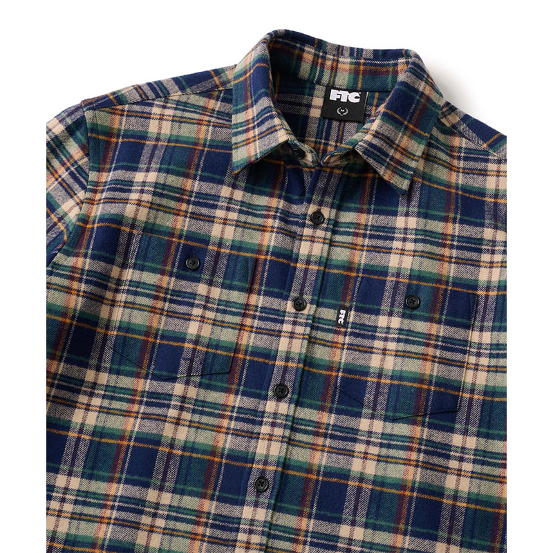 FTC(エフティーシー)/ HEAVY PLAID NEL SHIRT -2COLOR-