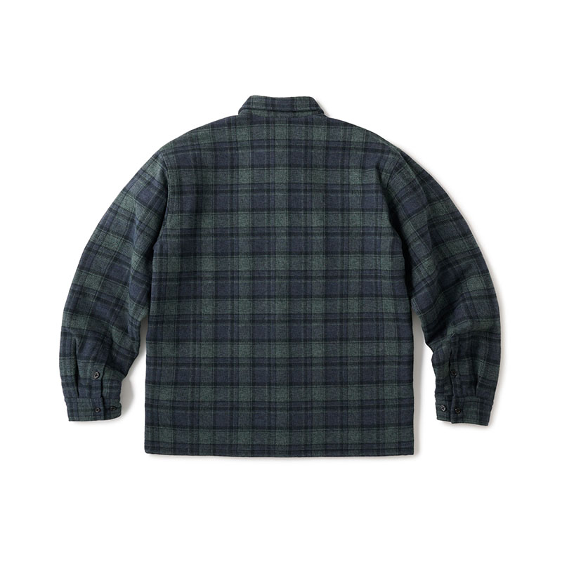 FTC(エフティーシー)/ QUILTED LINED PLAID NEL SHIRT -2COLOR-
