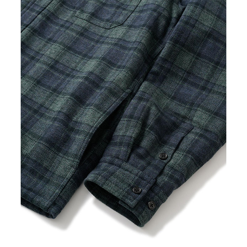 FTC(エフティーシー)/ QUILTED LINED PLAID NEL SHIRT -2COLOR-