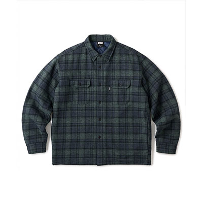 FTC(エフティーシー)/ QUILTED LINED PLAID NEL SHIRT -2COLOR-