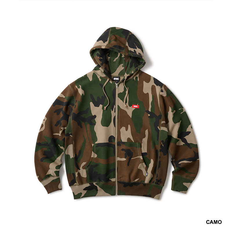 FTC(エフティーシー)/ SMALL BOX LOGO ZIP UP HOODY -3COLOR-