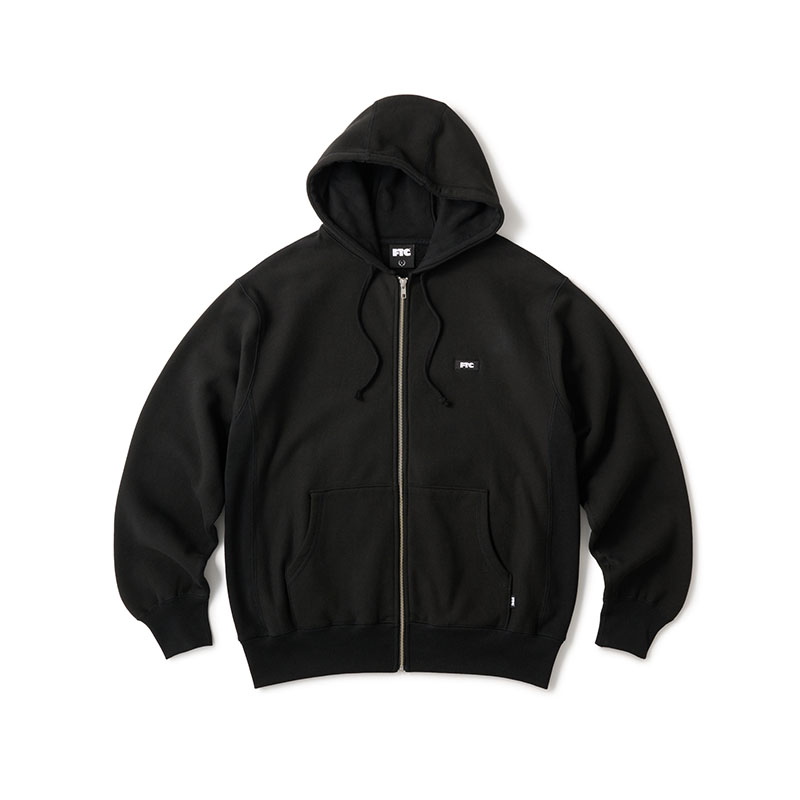 FTC(エフティーシー)/ SMALL BOX LOGO ZIP UP HOODY -3COLOR-(BLACK)