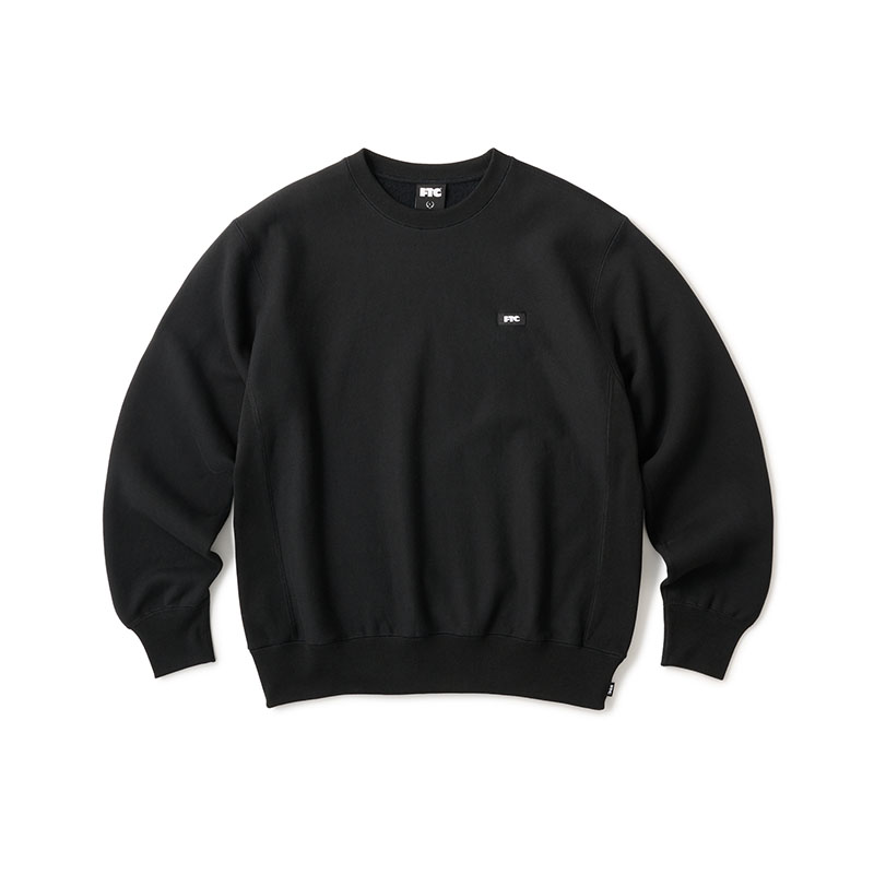 FTC(エフティーシー)/ SMALL BOX LOGO CREW NECK -4COLOR-(BLACK)