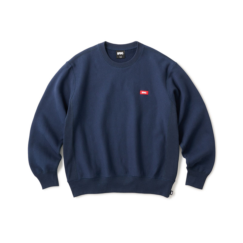 FTC(エフティーシー)/ SMALL BOX LOGO CREW NECK -4COLOR-(NAVY)
