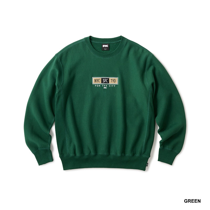 FTC(エフティーシー)/ BIG CITY CREW NECK -3COLOR-