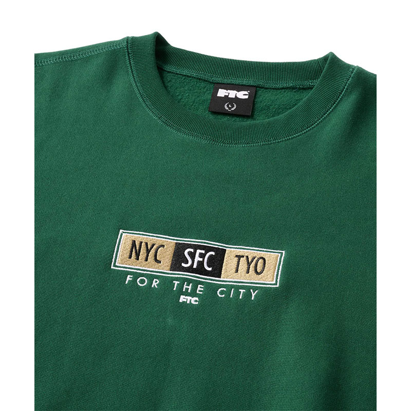 FTC(エフティーシー)/ BIG CITY CREW NECK -3COLOR-