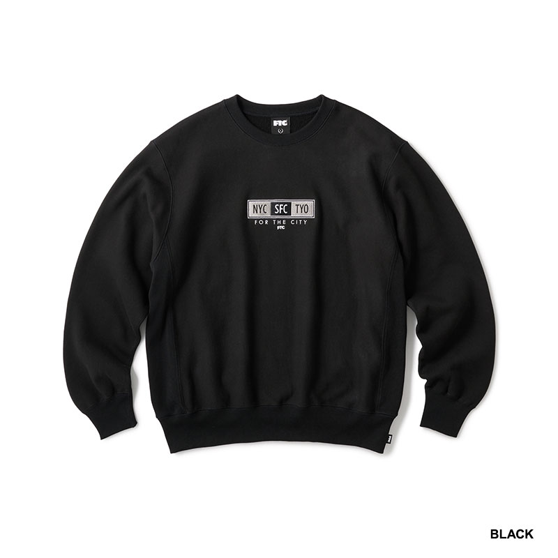 FTC(エフティーシー)/ BIG CITY CREW NECK -3COLOR-