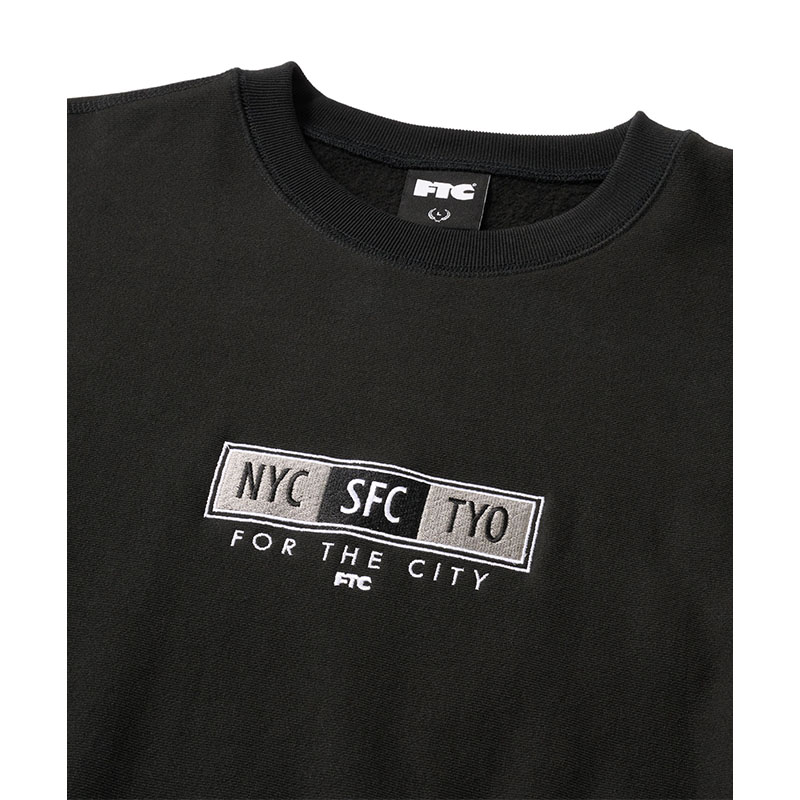FTC(エフティーシー)/ BIG CITY CREW NECK -3COLOR-