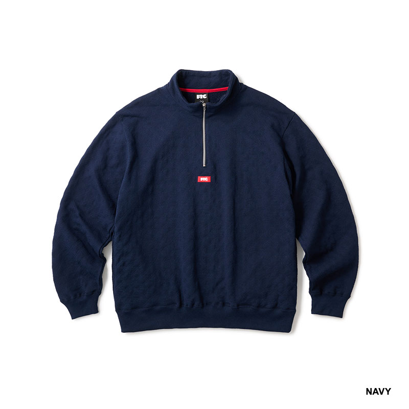 FTC(エフティーシー)/ QUILTED HALF ZIP SWEATSHIRT -3COLOR-