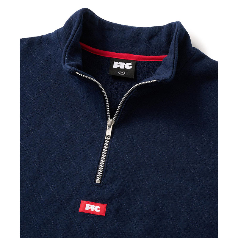FTC(エフティーシー)/ QUILTED HALF ZIP SWEATSHIRT -3COLOR-