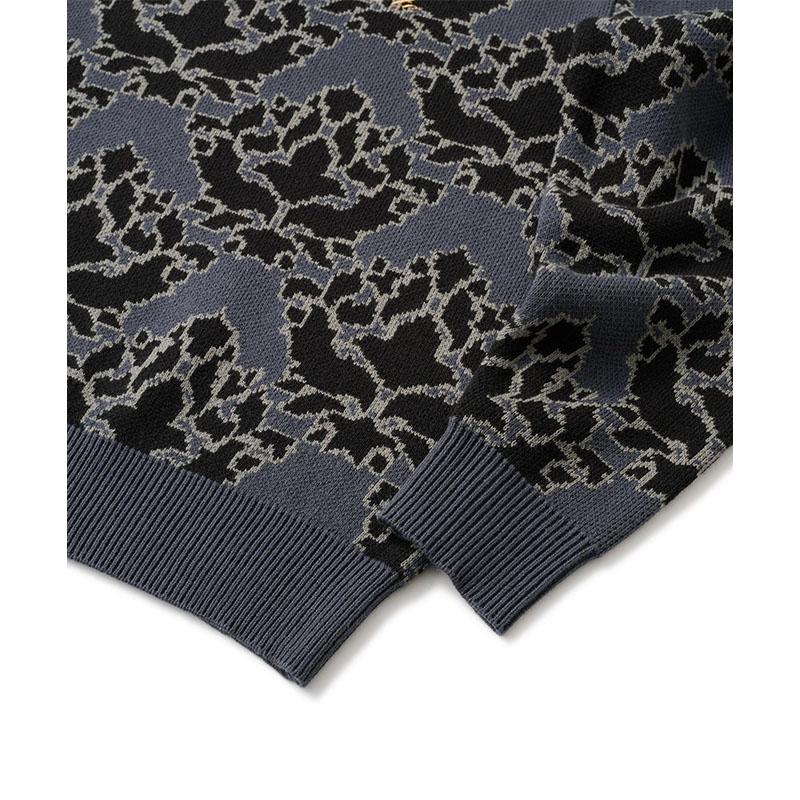 FTC(エフティーシー)/ ALLOVER JACQUARD SWEATER -3COLOR-