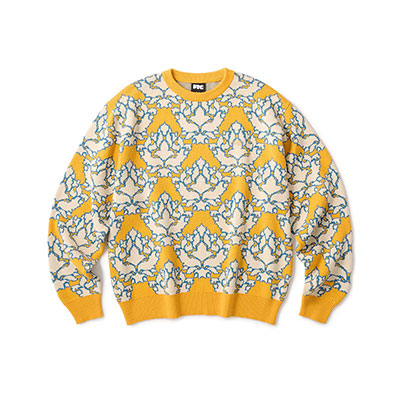 FTC(エフティーシー)/ ALLOVER JACQUARD SWEATER -3COLOR-