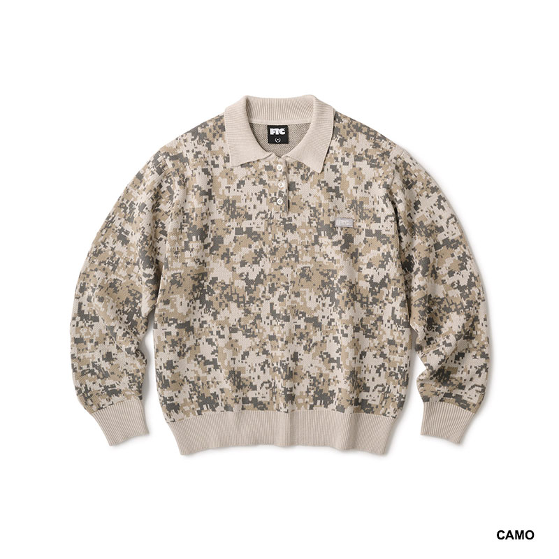 FTC(エフティーシー)/ KNIT POLO SWEATER -2COLOR-