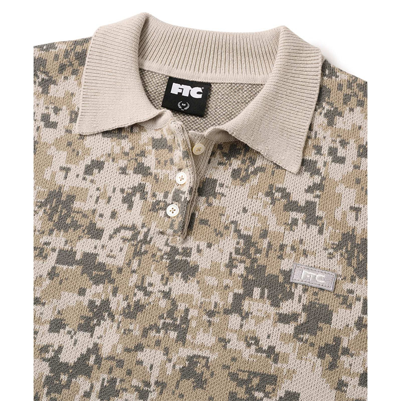 FTC(エフティーシー)/ KNIT POLO SWEATER -2COLOR-