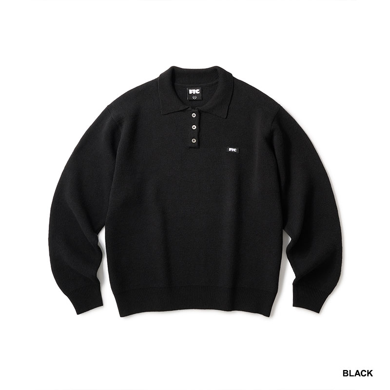 FTC(エフティーシー)/ KNIT POLO SWEATER -2COLOR-