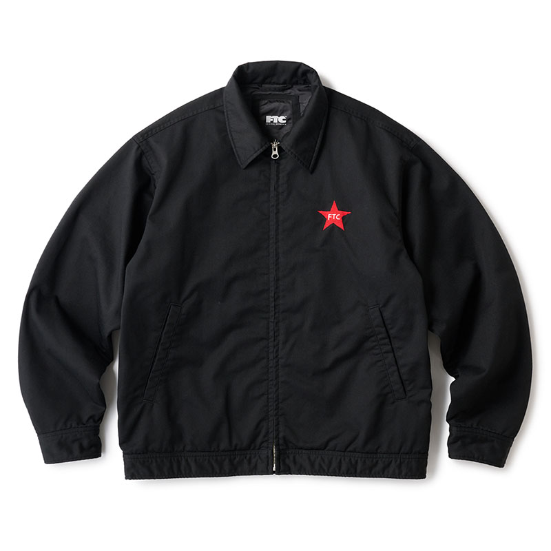 FTC(エフティーシー)/ "FTC×JUSTIN HAGER" WORK JACKET -BLACK-