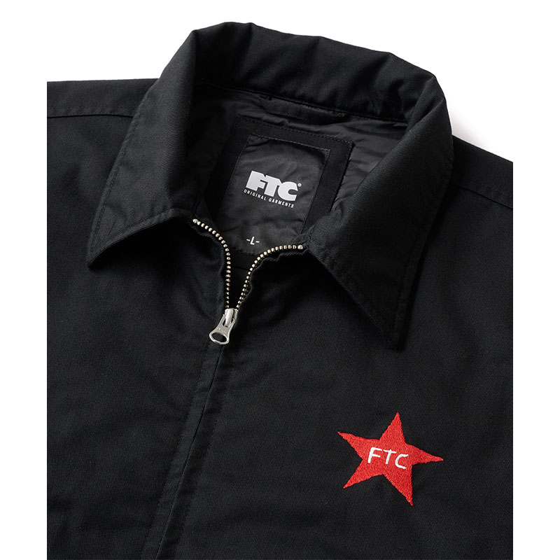 FTC(エフティーシー)/ "FTC×JUSTIN HAGER" WORK JACKET -BLACK-