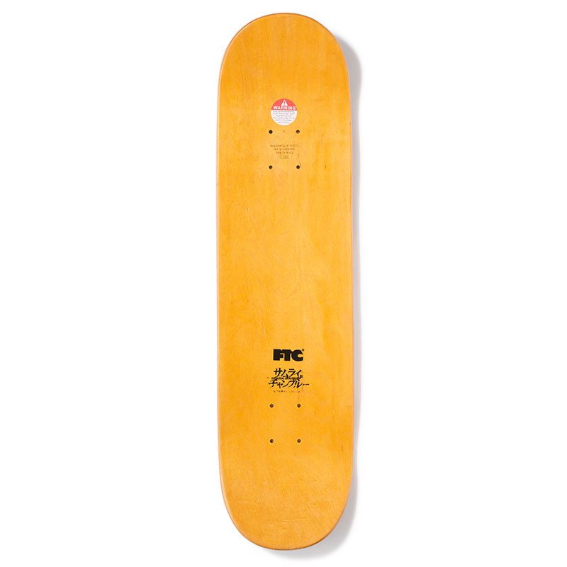 FTC(エフティーシー)/ FTC×SAMURAI CHAMPLOO SKATE DECK -WHITE-