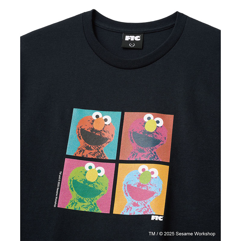 FTC(エフティーシー)/ SESAME STREET meets FTC / ELMO TEE -3.COLOR-