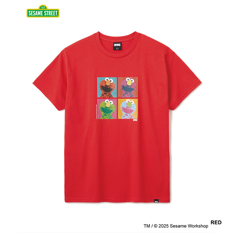 FTC(エフティーシー)/ SESAME STREET meets FTC / ELMO TEE -3.COLOR-