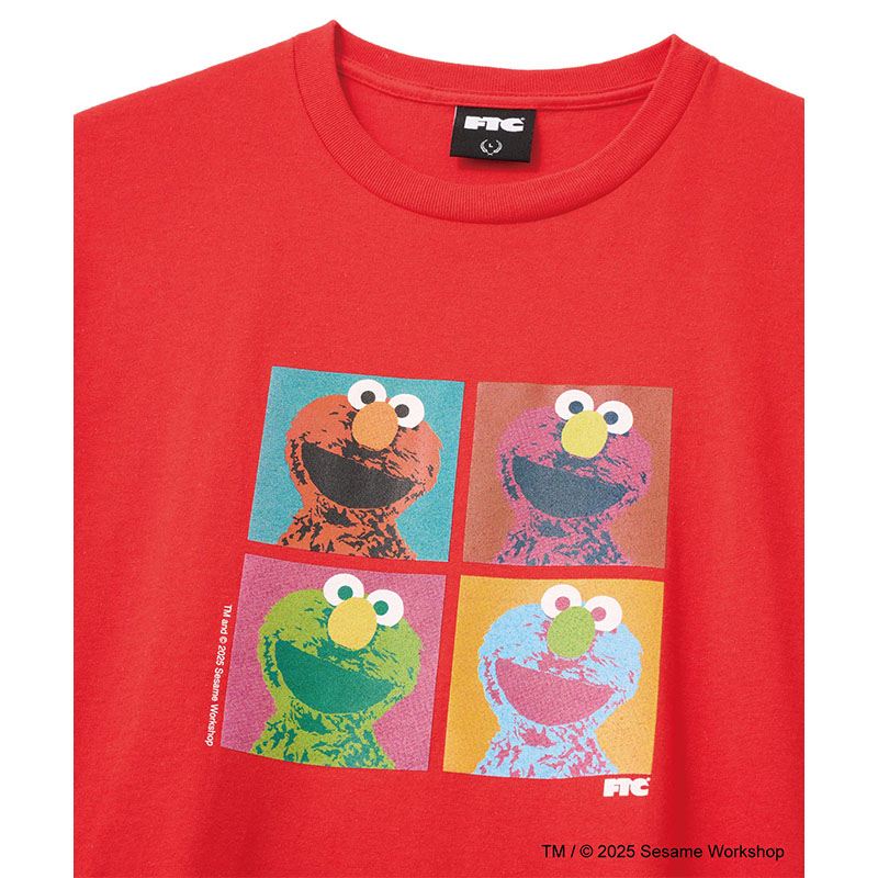 FTC(エフティーシー)/ SESAME STREET meets FTC / ELMO TEE -3.COLOR-