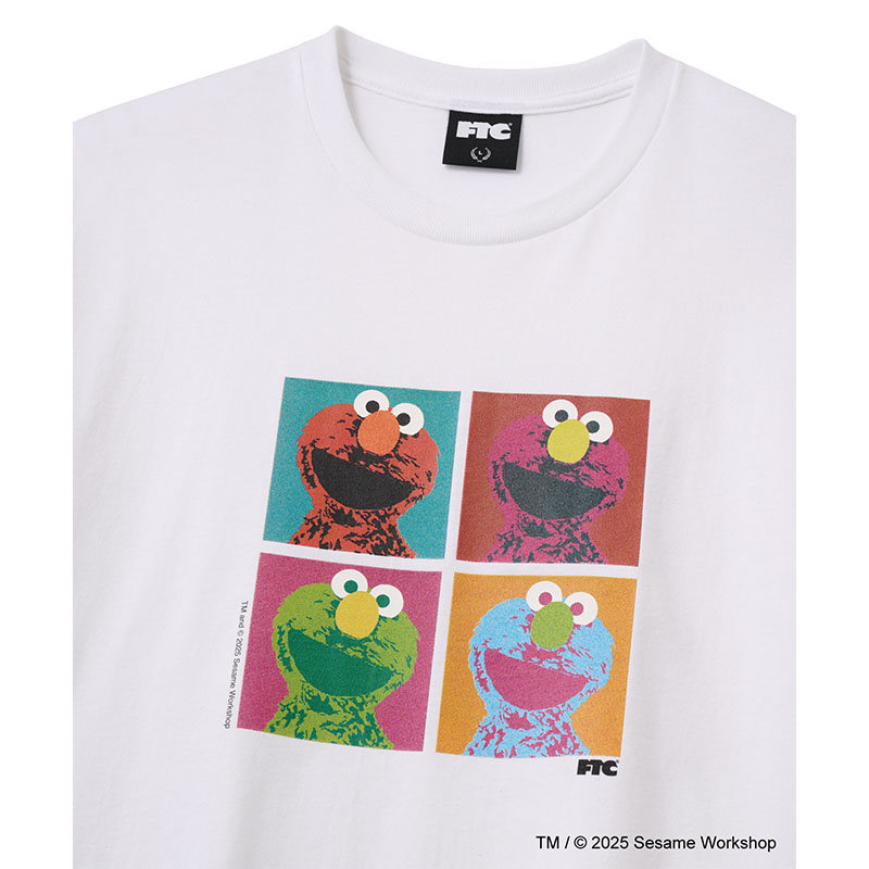 FTC(エフティーシー)/ SESAME STREET meets FTC / ELMO TEE -3.COLOR-