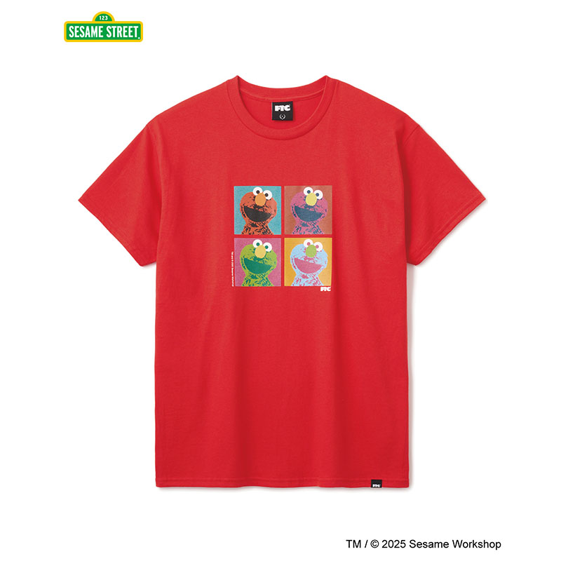 FTC(エフティーシー)/ SESAME STREET meets FTC / ELMO TEE -3.COLOR-(RED)