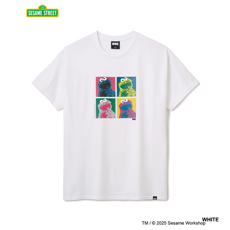FTC(エフティーシー)/ SESAME STREET meets FTC / COOKIE MONSTER TEE -3.COLOR-