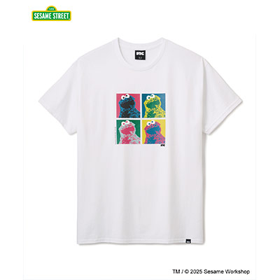 FTC(エフティーシー)/ SESAME STREET meets FTC / COOKIE MONSTER TEE -3.COLOR-