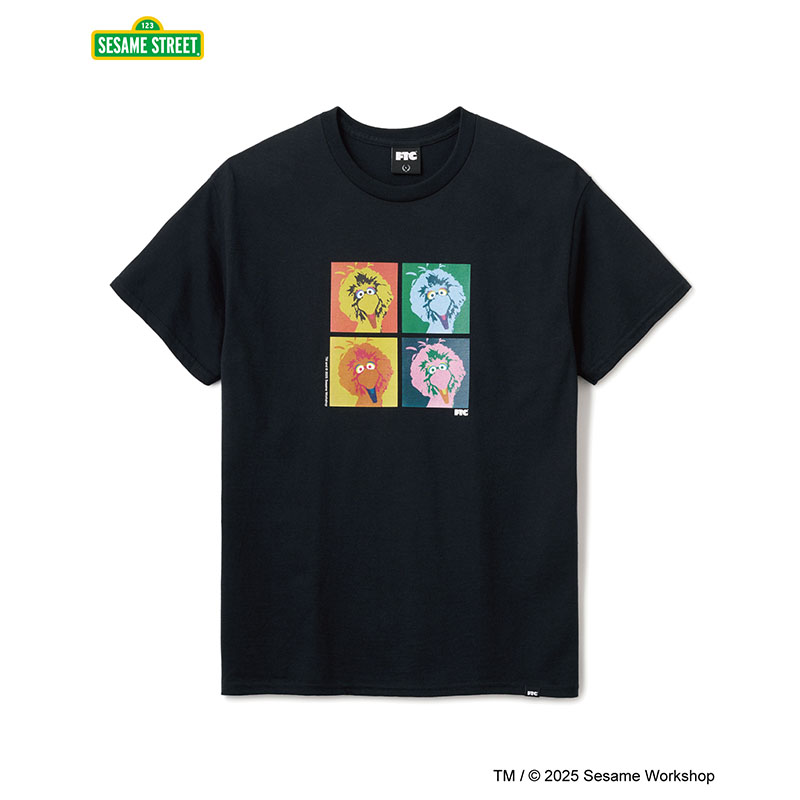 FTC(エフティーシー)/ SESAME STREET meets FTC / BIG BIRD TEE -2.COLOR-(BLACK)