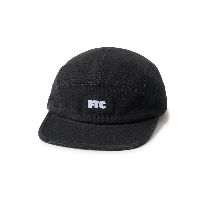 FTC(エフティーシー)/ WASHED CANVAS CAMP CAP -3.COLOR-(BLACK)